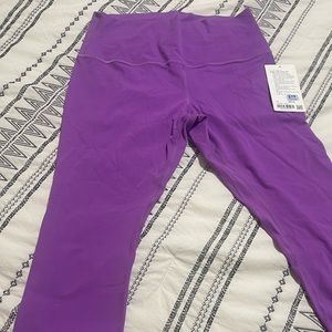 NWT Lululemon Align HR pant 25”